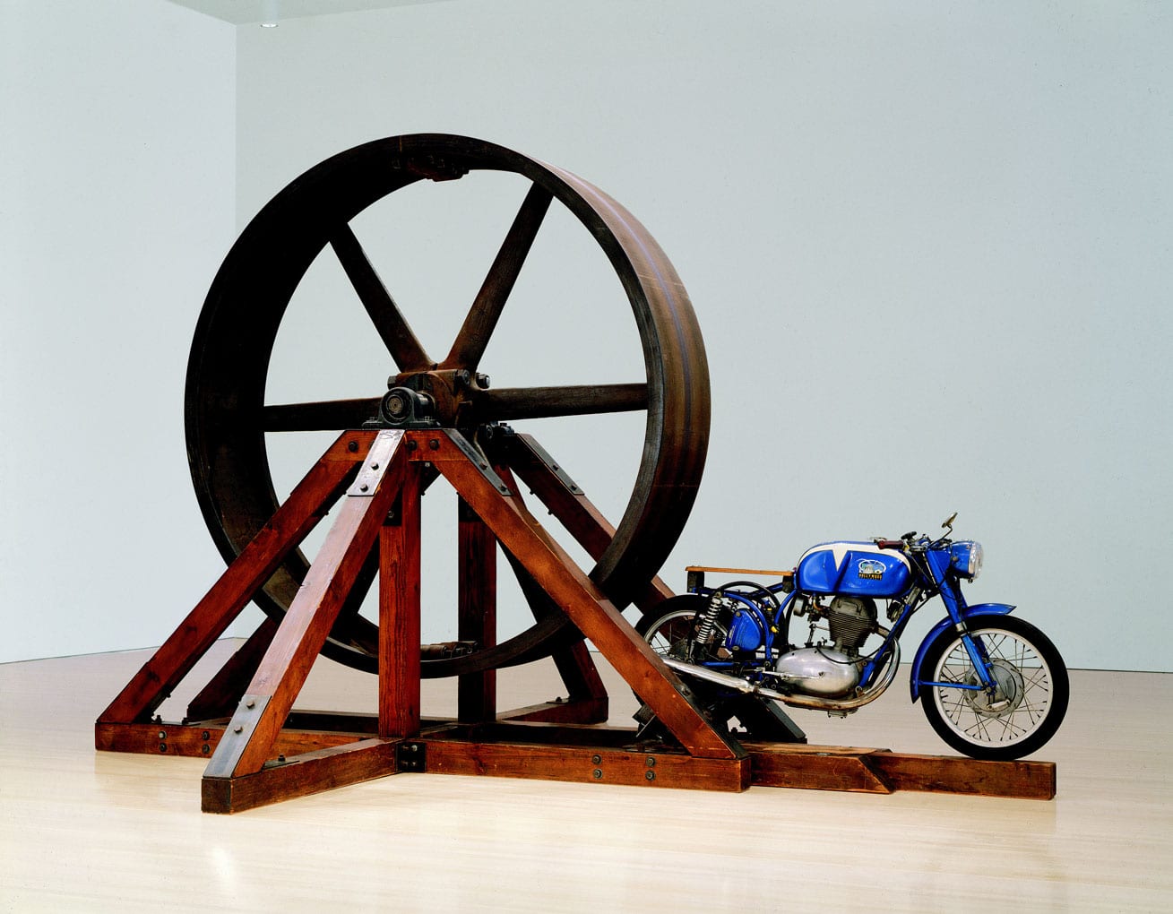 Chris Burden’s “The Big Wheel” at The Geffen Contemporary at MOCA. Chris Burden’s “The Big Wheel” at The Geffen Contemporary at MOCA.