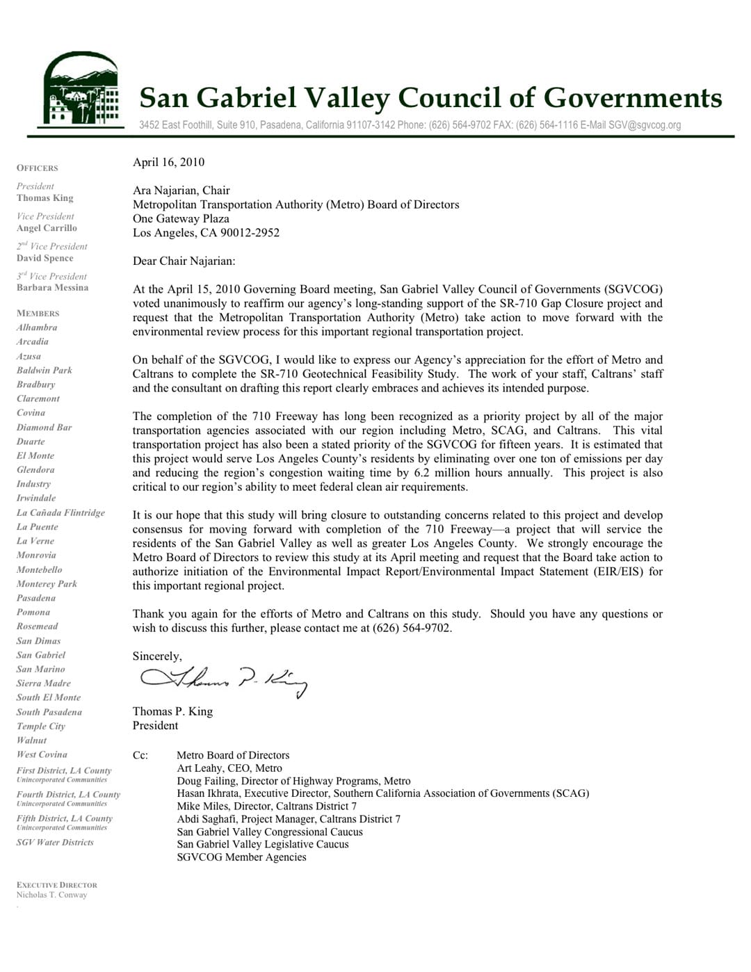 710 Study Letter