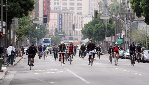 2nd Annual Downtown L.A. Ride