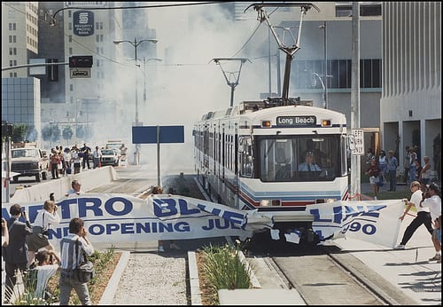Blue Line banner