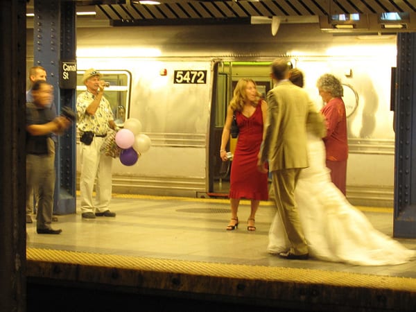 subwaywedding