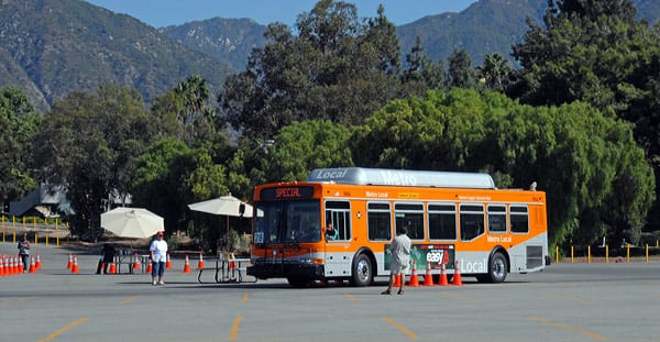 Rubber meets the road at the 35th Annual Metro Bus Roadeo held Sept. 25 in the parking lot of the Santa Anita Racetrack in Arcadia.