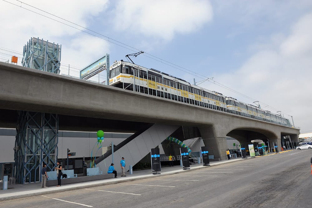 Culver City Station opening day Culver City Station opening day