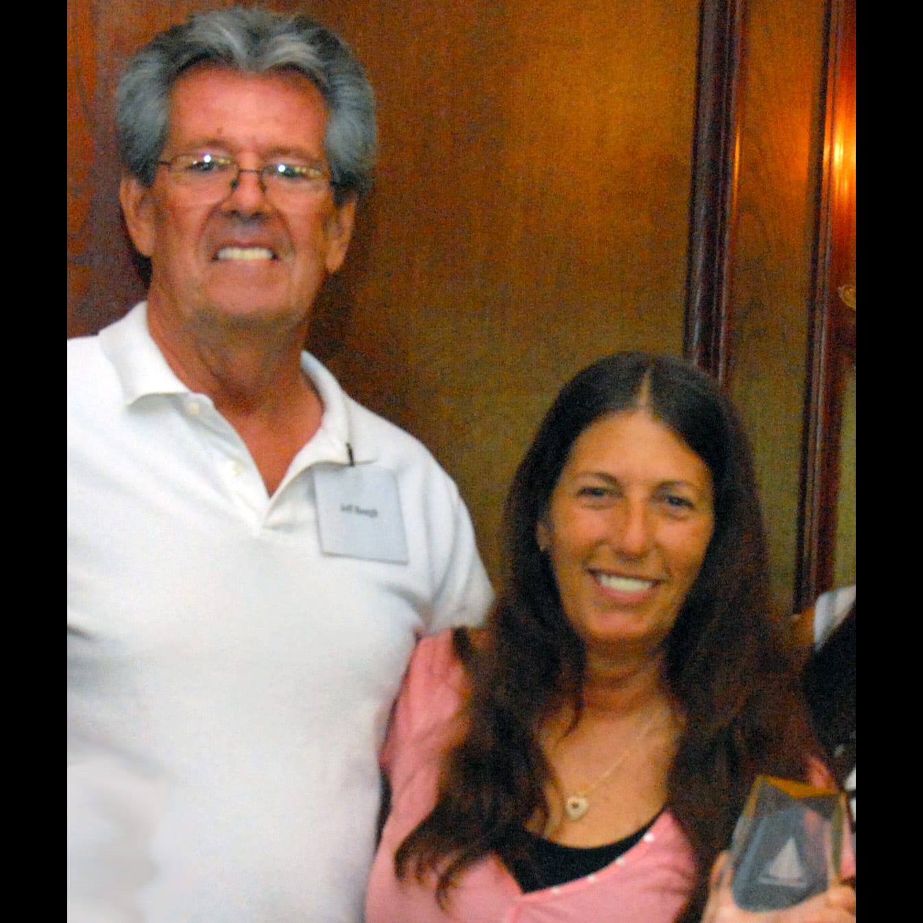 2010 winner Jeff Baugh and Rhonda Kramer.