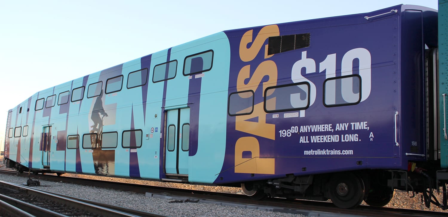 Weekend Pass Wrapped Car