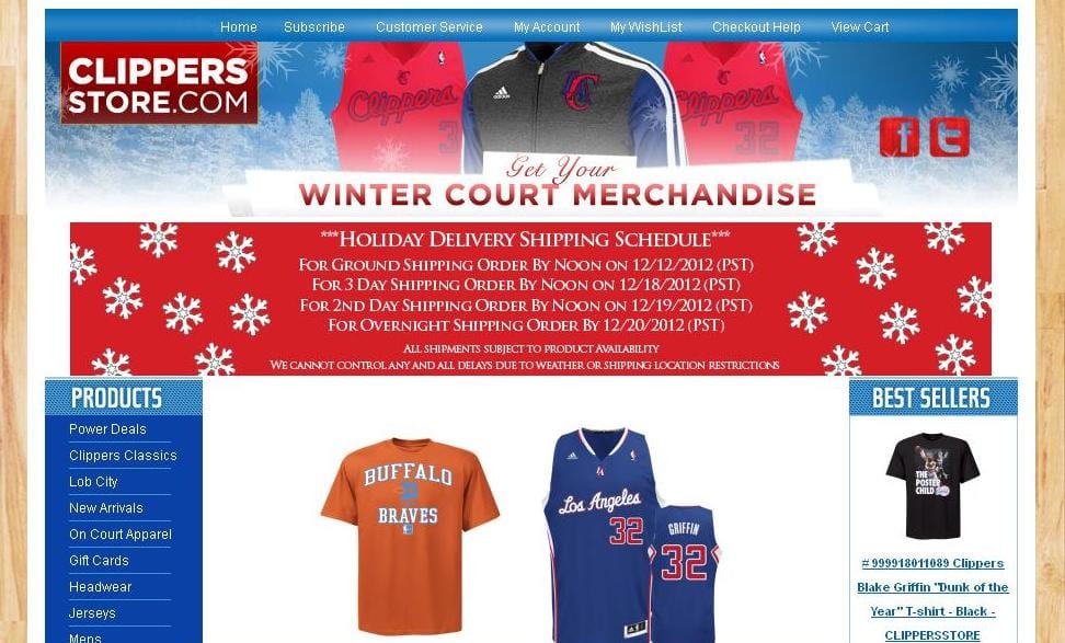 Official Clippers store.