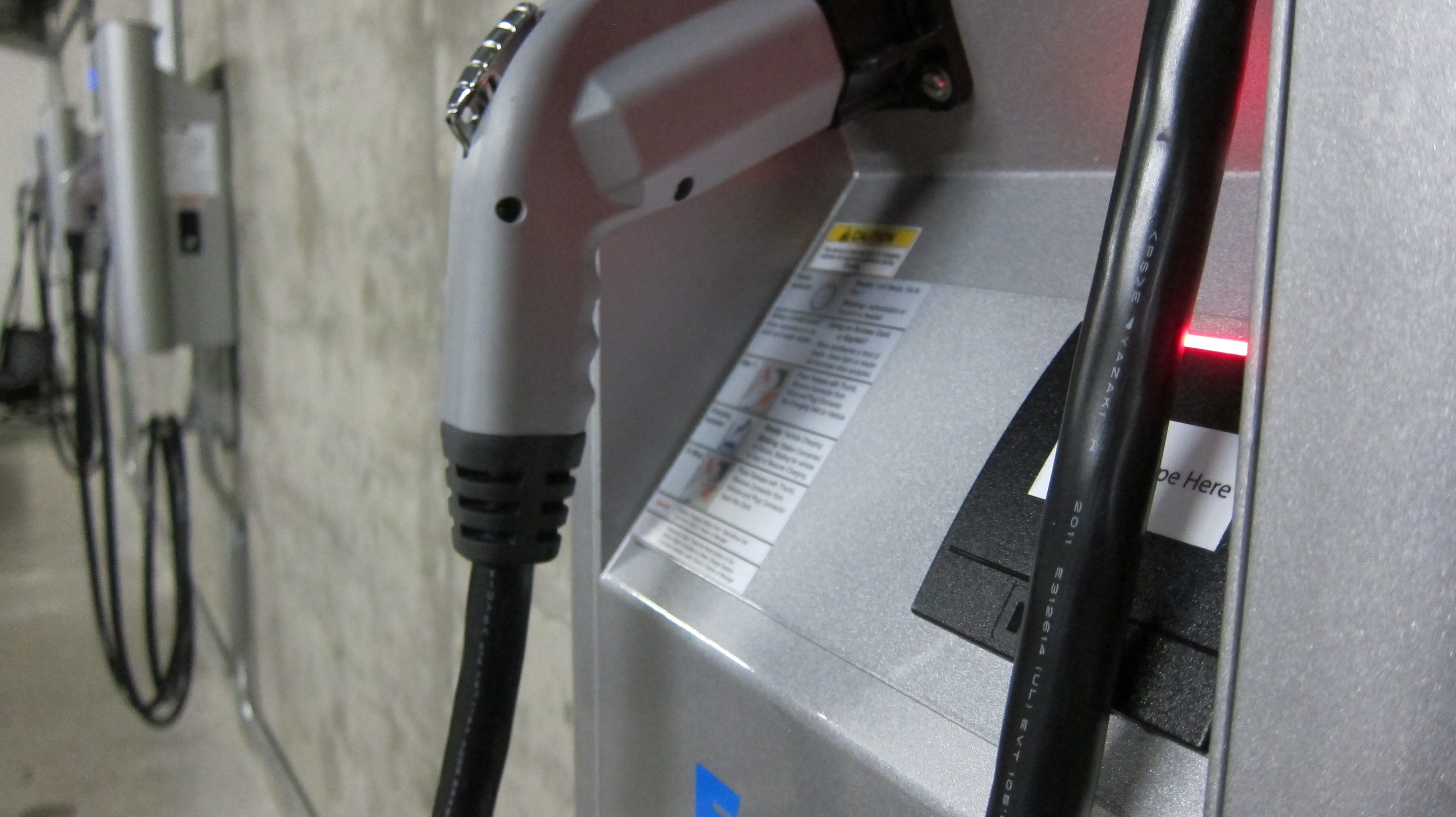 EV chargers at Union Station.