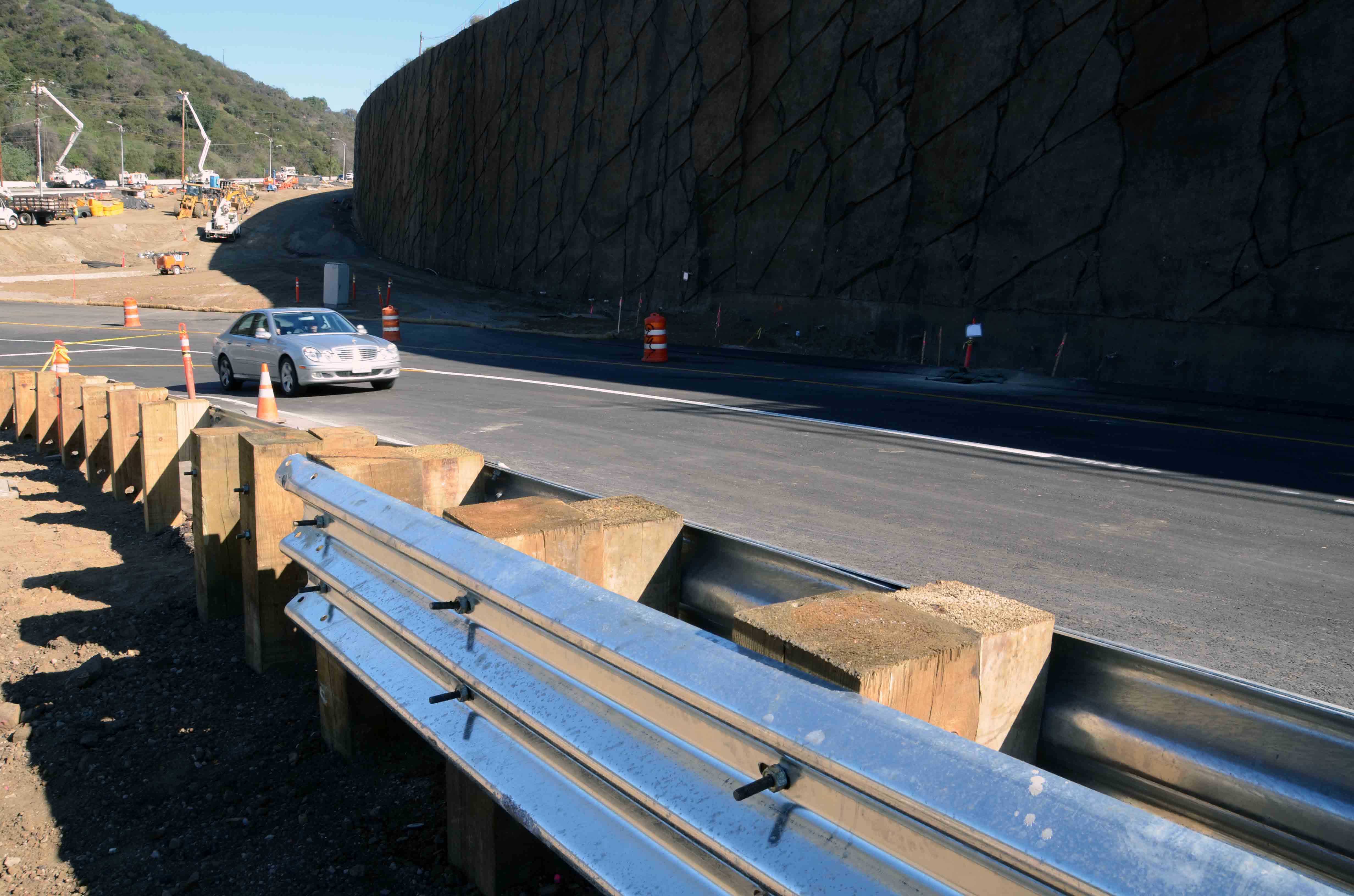 New Skirball Southbound Onramp