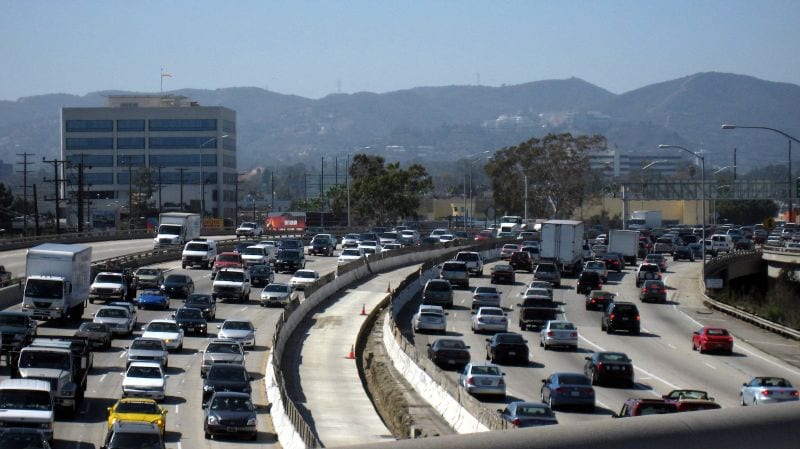 Traffic on the 405. Photo by malingering, via Flickr creative commons. 