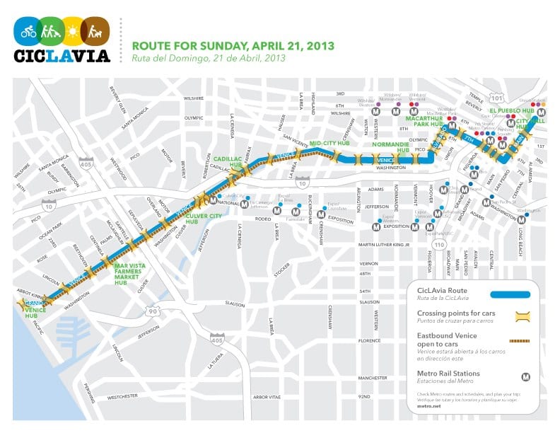 CivLAvia map for April 21 celebration.
