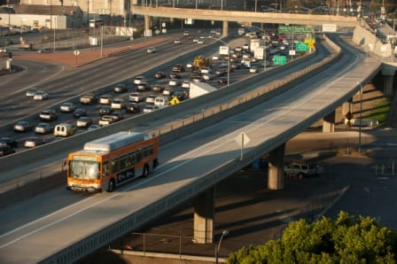 ExpressLanes near Union Station, downtown L.A. Photo by Josh Southwick/Metro