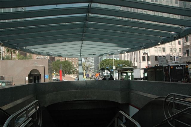 Perhing Square view from under canopy. Photo by Jose Ubaldo/Metro