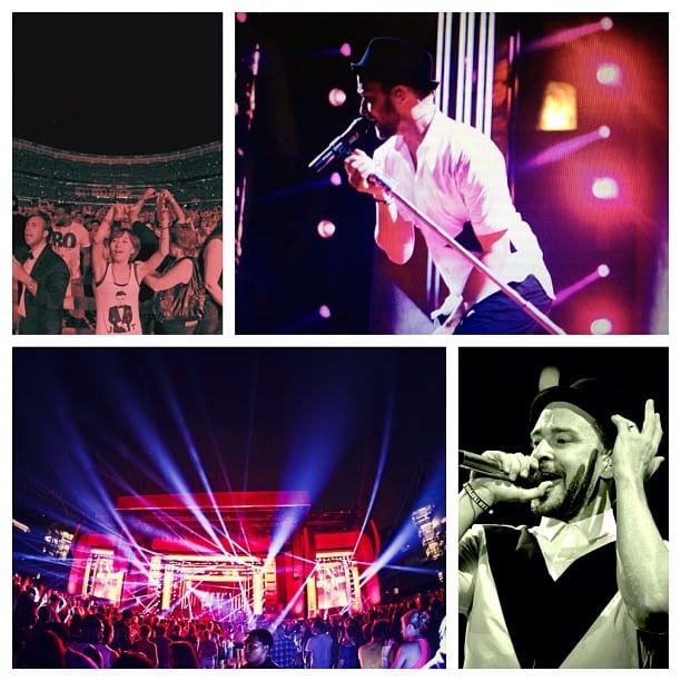 Justin Timberlake/Jay-Z concert recap. Photo: Justin Timberlake Facebook page.