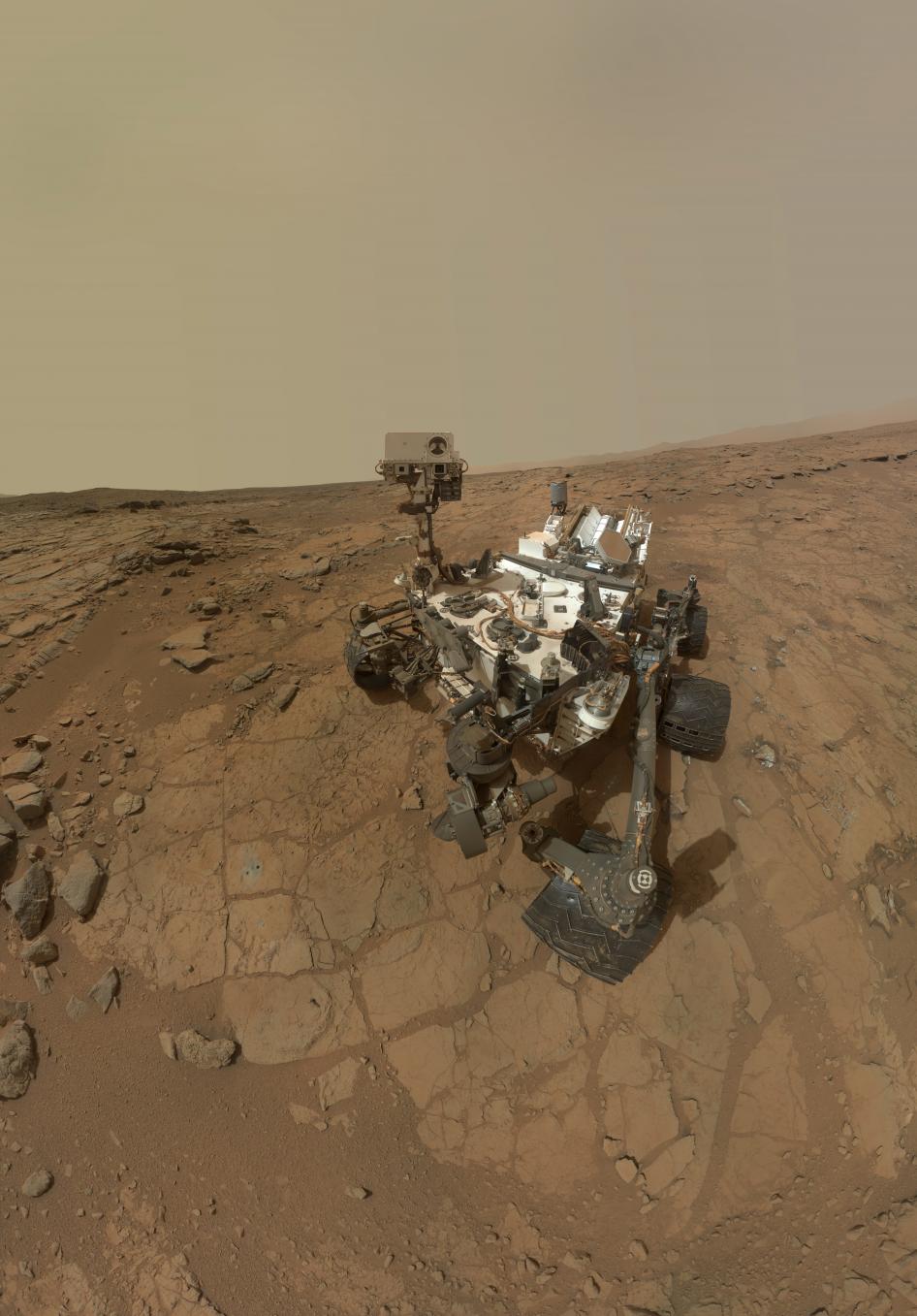 ART OF TRANSIT: Happy one-year Earth time anniversary on Mars, Curiosity Rover. Photo by NASA. 