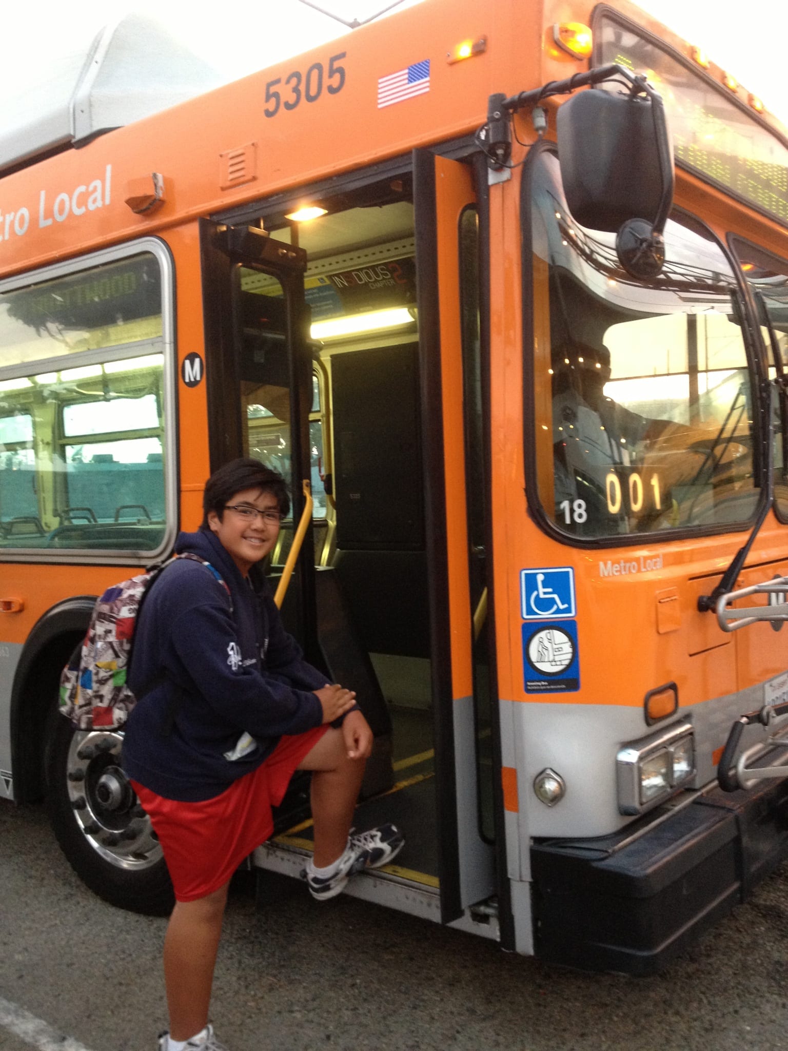 JP is one of many students who rely on Metro to travel to school and around the region. Photos by Cris Liban/Metro.
