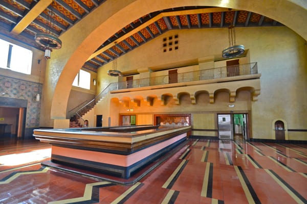 Former Fred Harvey Restaurant at Union Station. Courtesy of Hollywood Locations Company
