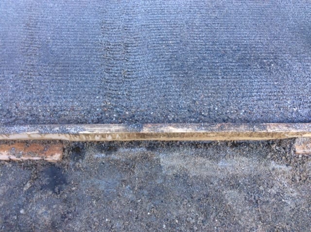 Polyester concrete has quick-dry, high-strength properties and is very compact.