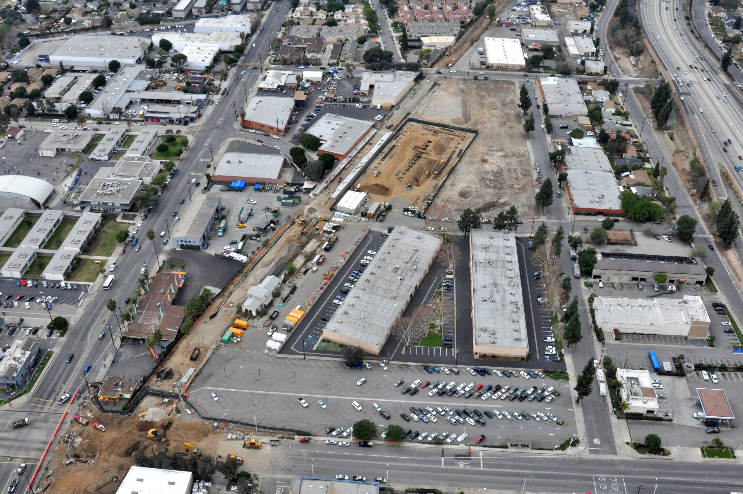 Monrovia_Station_and_Parking,_plus_Myrtle_Ave_closure