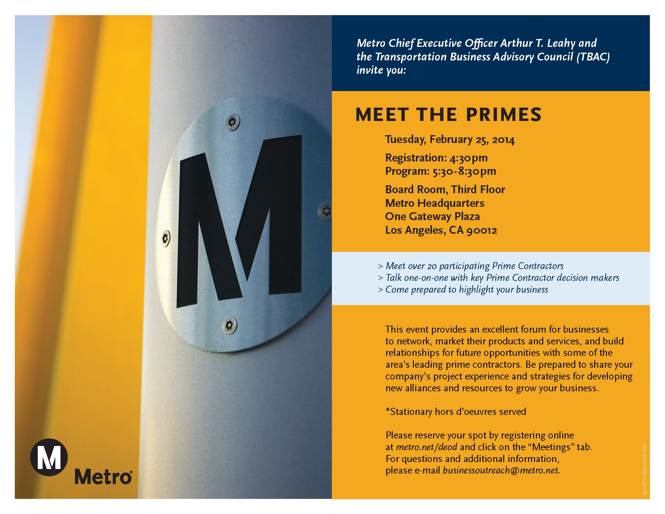 MTP Flyer 2014