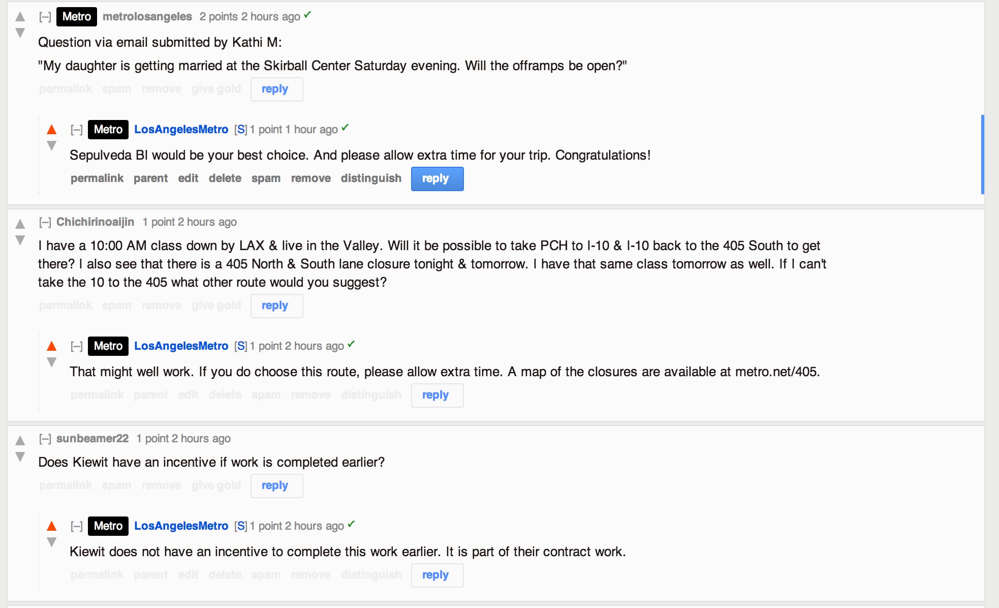 Reddit Convo