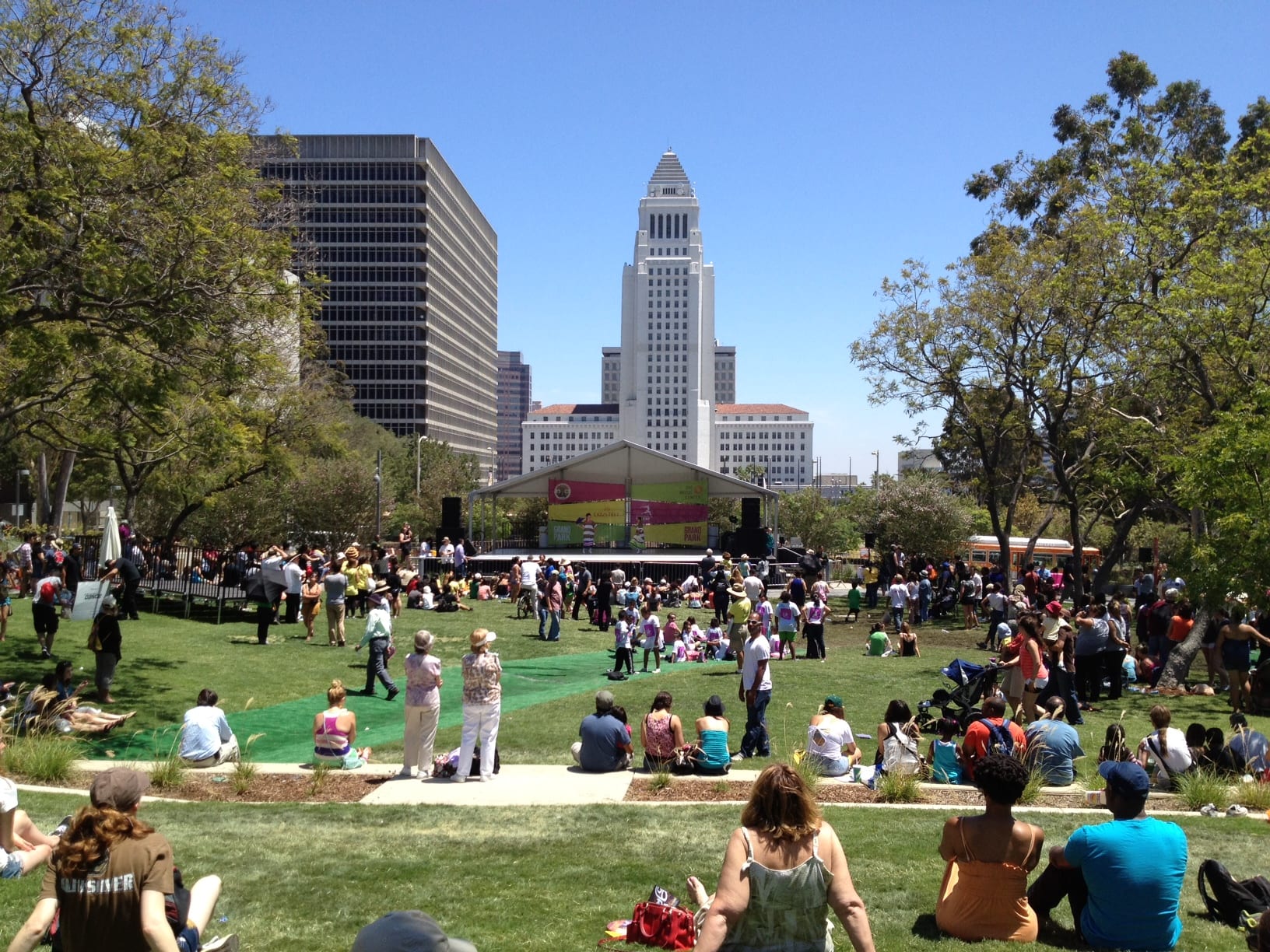 Attend the Downtown Book Fest in the lovely Grand Park this Saturday (image via Creative Commons).