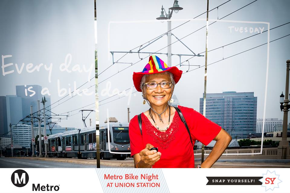 Swee, at Metro Bike Night's photo both having such a blast. 