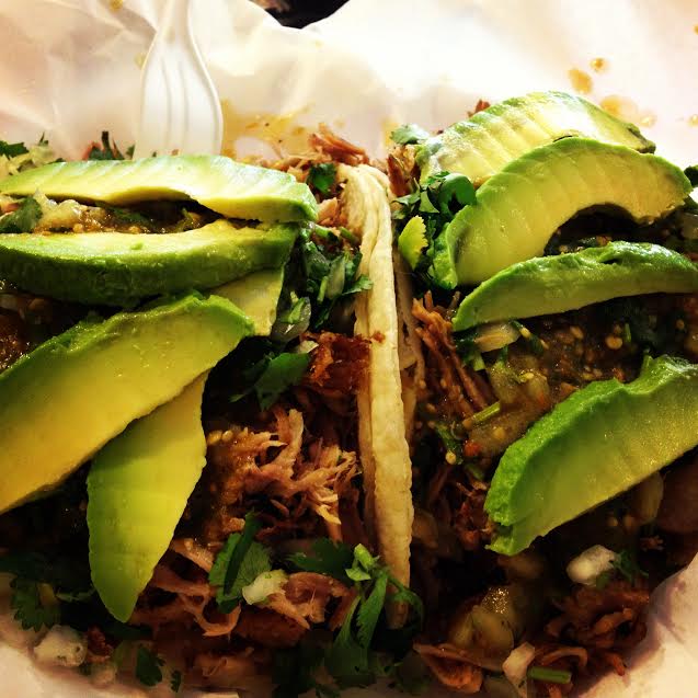 Another thing we love about Tacos Tumbras a Tomas? The liberal use of avocado. Photo by Matthew Kridler/Metro