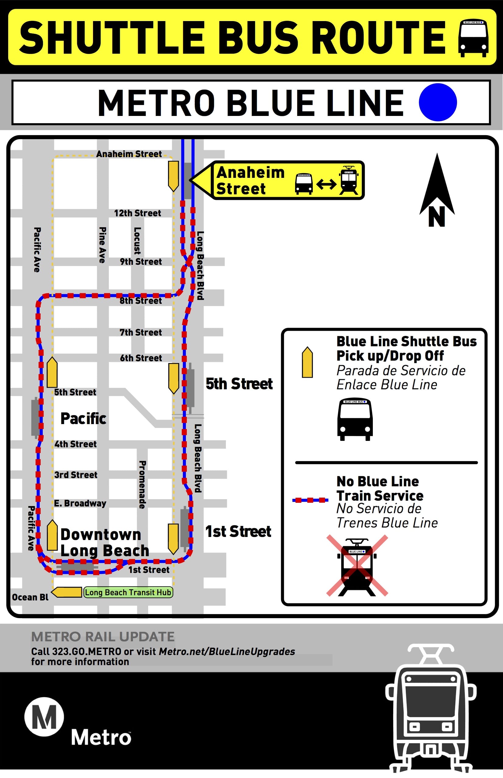 Anaheim to DTLB Closure