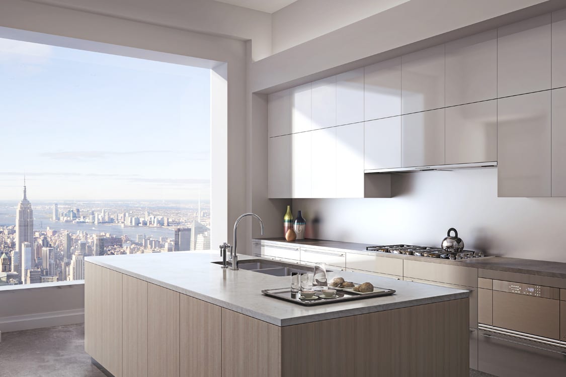A pretty ordinary looking kitchen at 432 Park Avenue if you ask me. Photo: 432 Park Avenue website. 
