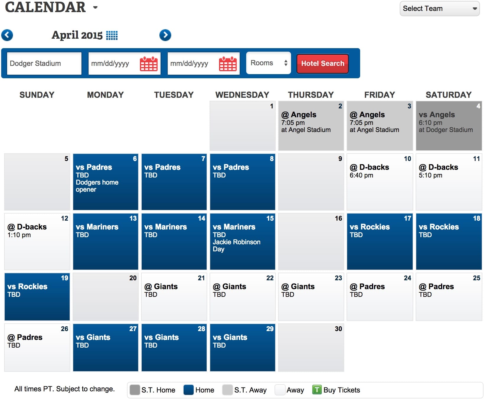 ART OF TRANSIT: The Dodger Stadium Express will hitting the gym this winter to prepare for some heavy lifting in April -- particularly the 27th through the 29th. Let's hope for a Bumgarner versus Kershaw game.