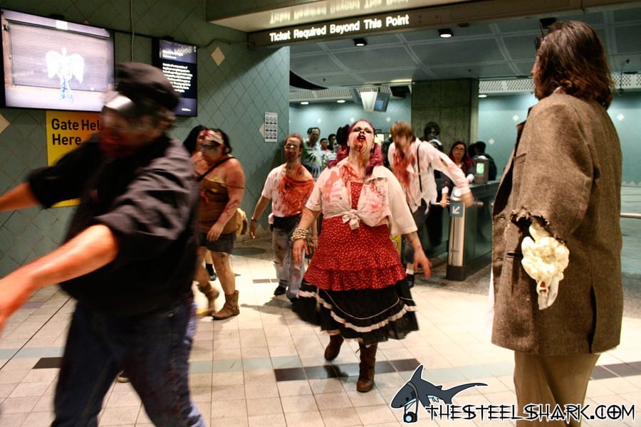 Zombies attack