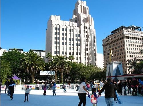 ice skating