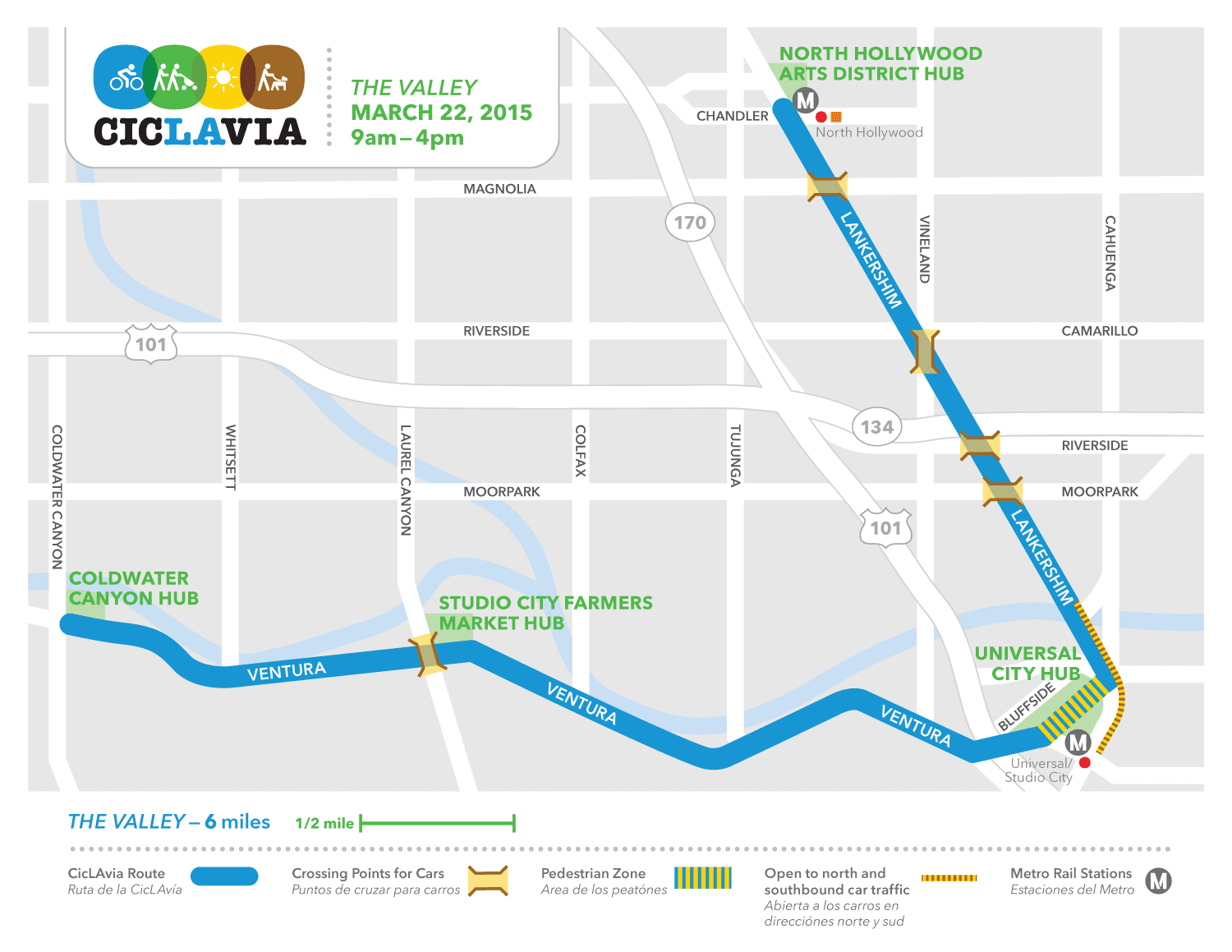 Metro Presents CicLAvia in the San Fernando Valley