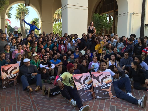 Capoeira schools from throughout Los Angeles County came together to share in the love of capoeira!