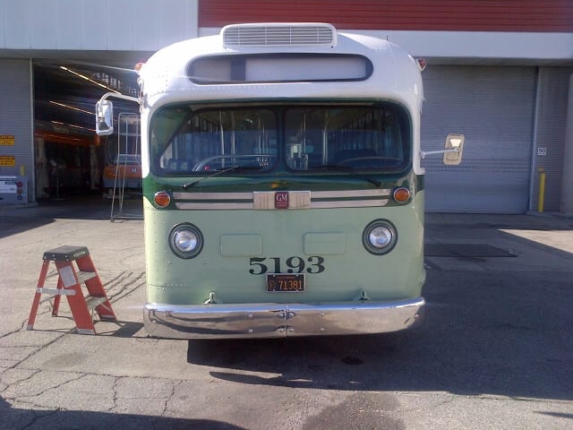 Photo of the replica bus that will be used for the Kingdom Day Parade. (Photo: Metro)