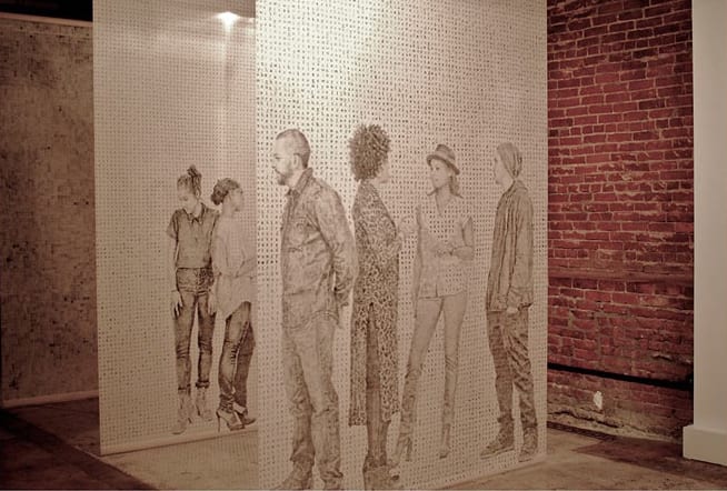 Past artwork by Kenturah Davis, one of fourteen artists selected to create site-specific artworks for Crenshaw/LAX line.