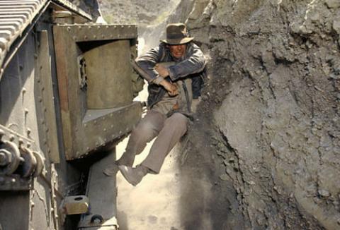 Hang on, Indy! Photo: Paramount Pictures.