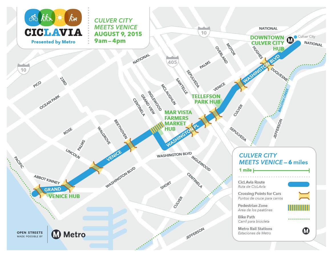 CicLAvia-Map