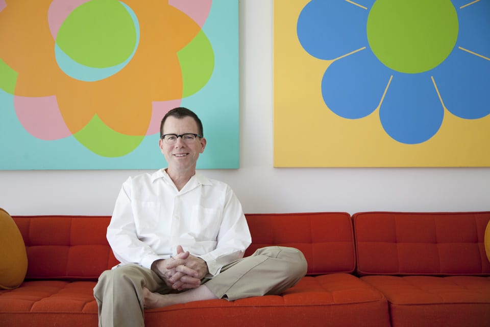 Jim Isermann at his studio