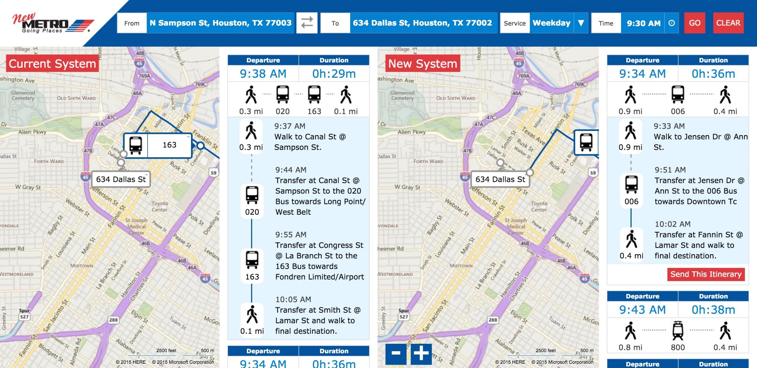 Click above to visit the Houston METRO trip planner.