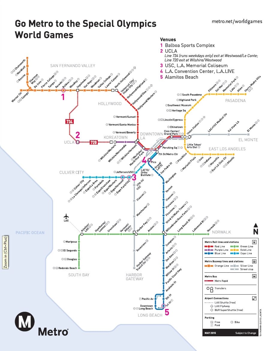 special olympics map