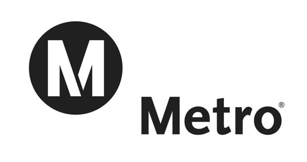 Metro's current logo.