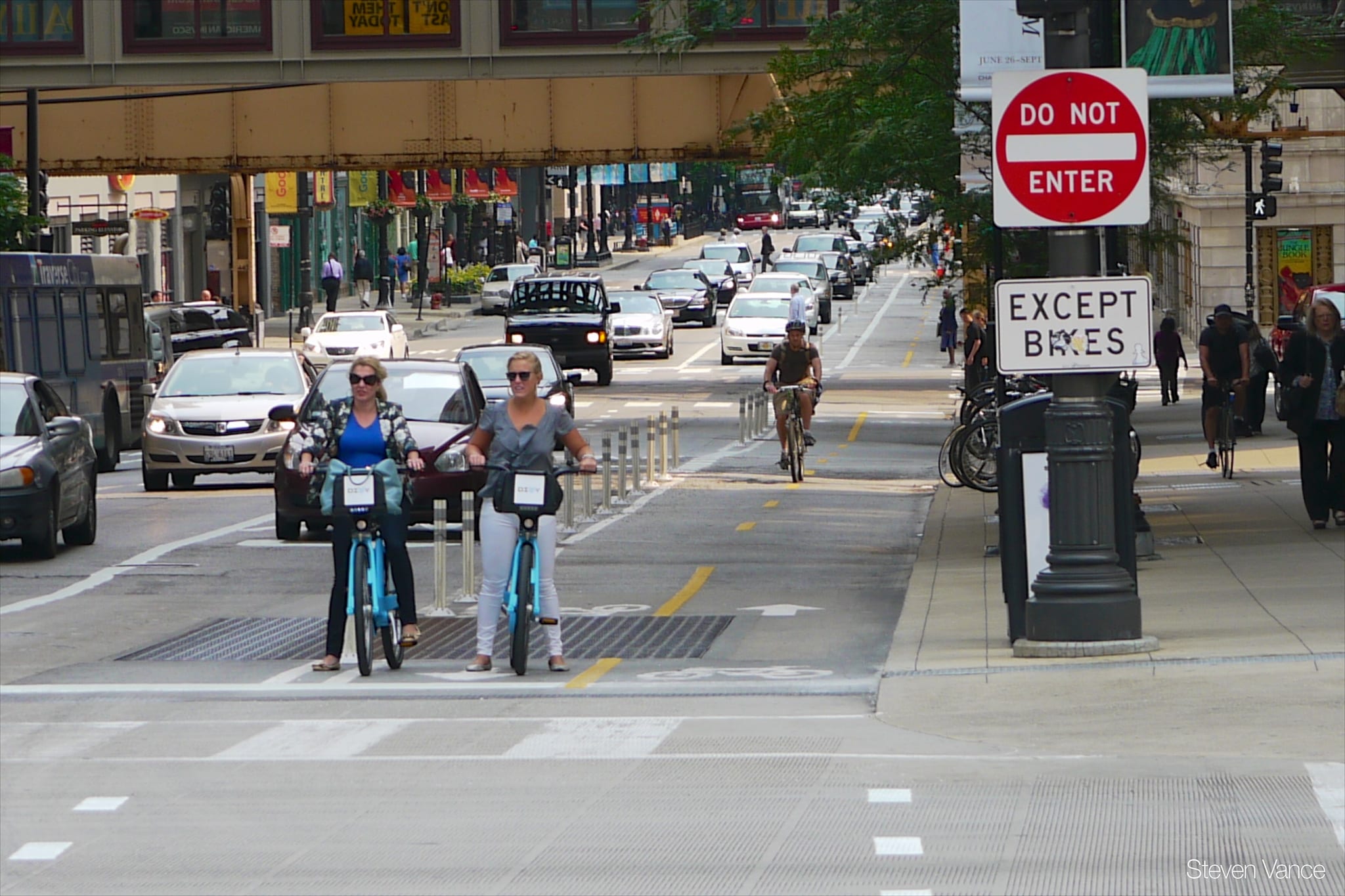 Divvy riders. Photo by John Greenfield via Flickr Creative Commons.