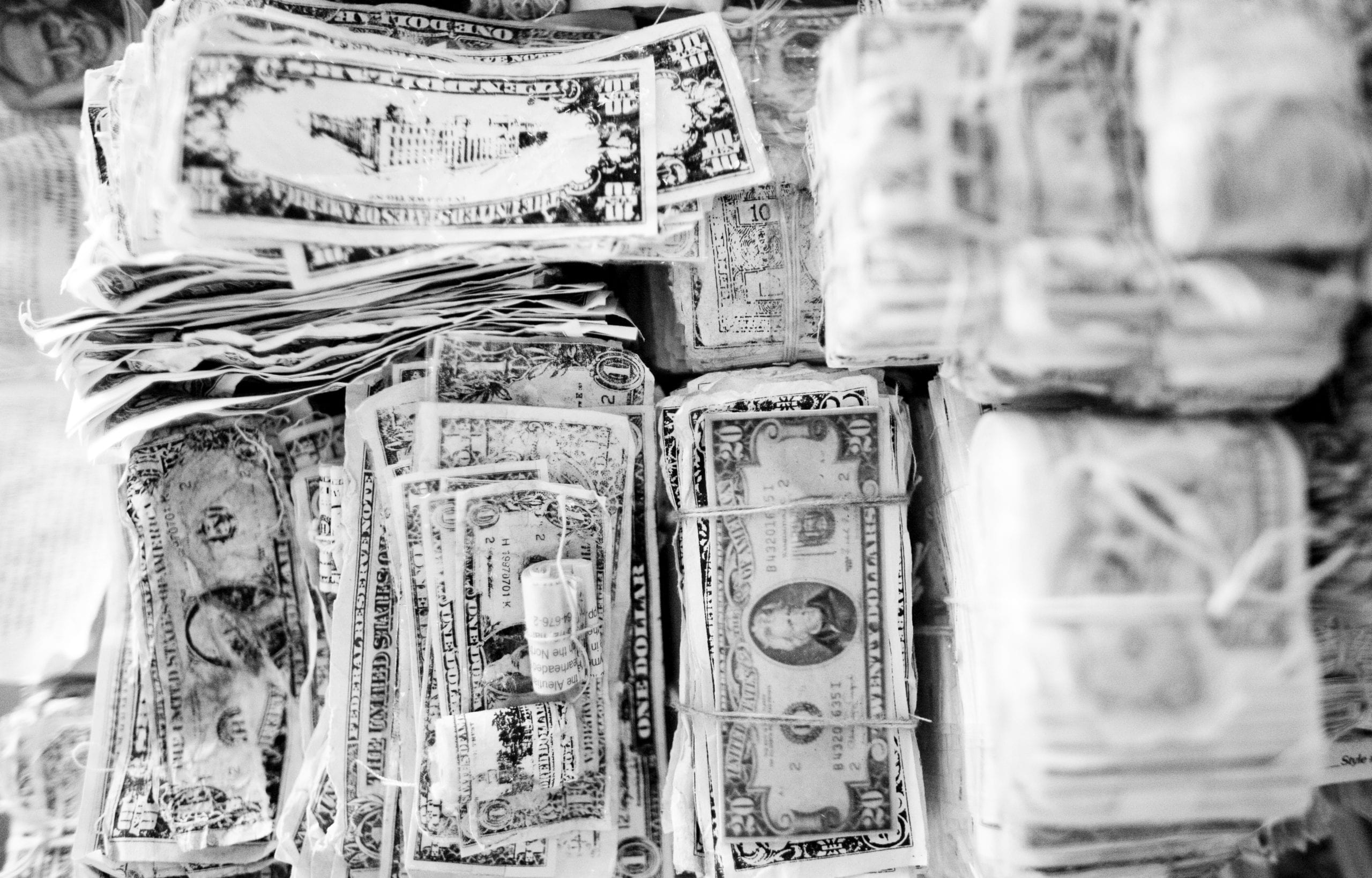 The proverbial pile of money many renters in our region need each month. Photo: Thomas Hawk, via Flickr creative commons. 