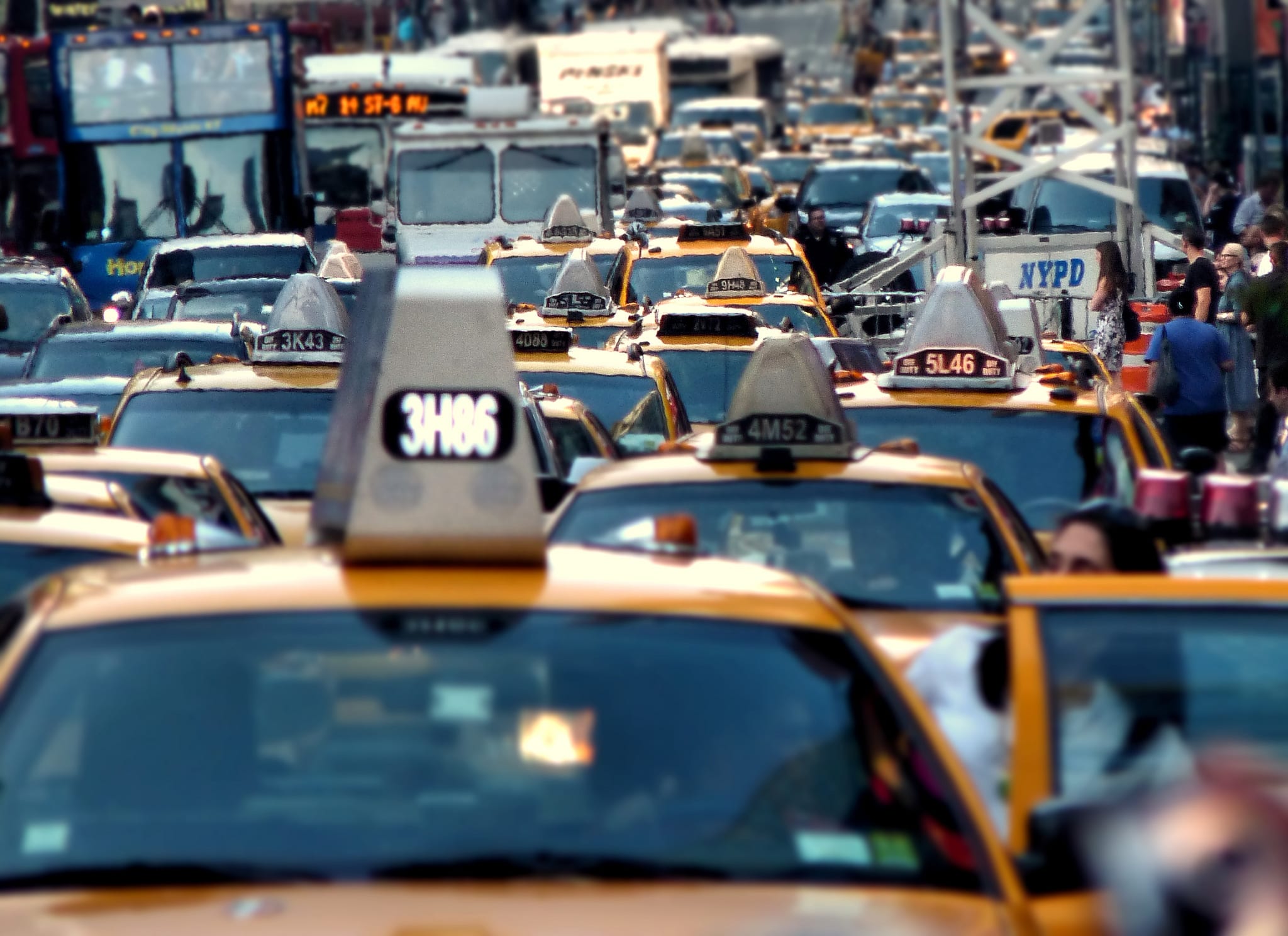 New York: a city that ought to know about traffic! Photo by BK, via Flickr creative commons. 