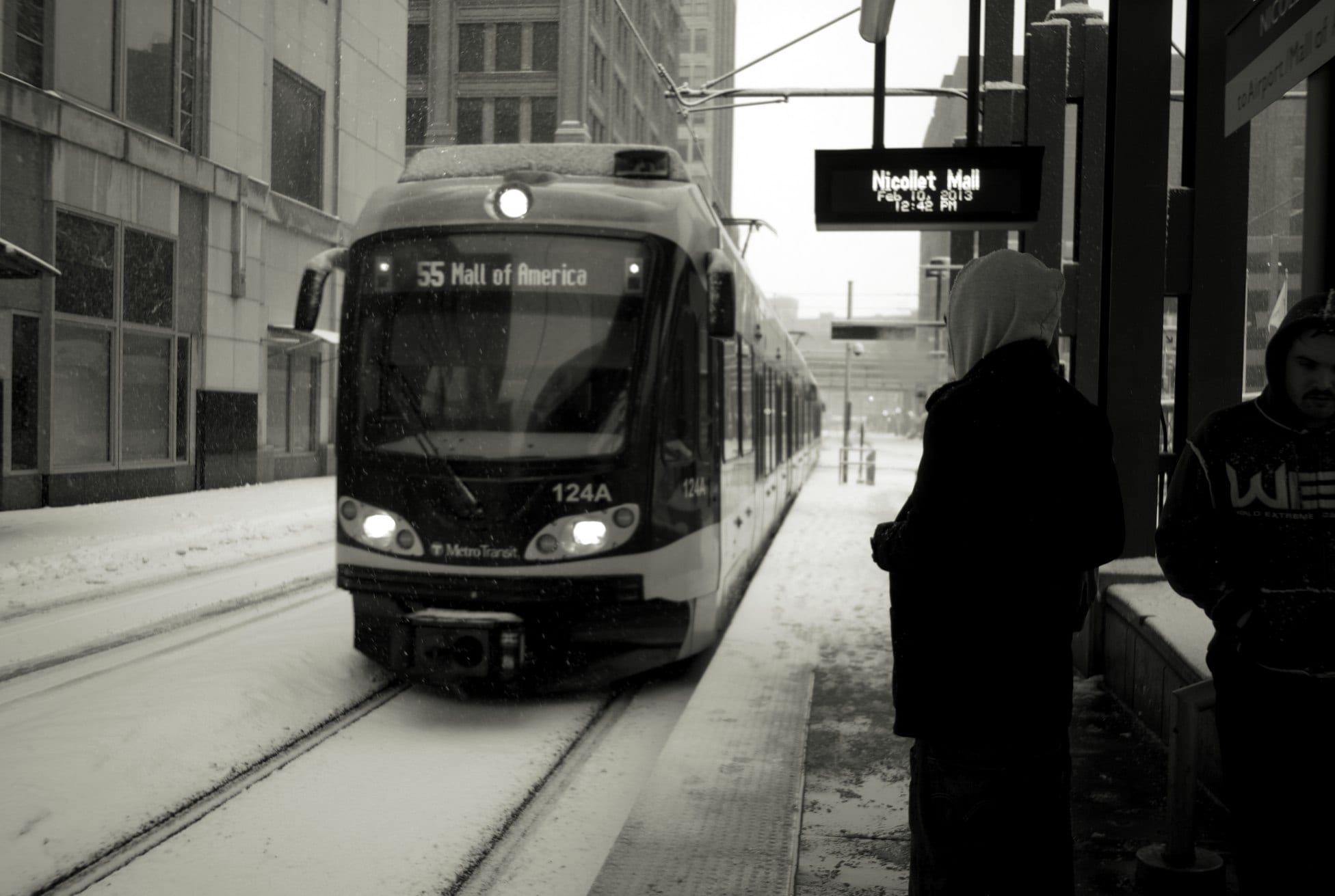 Brrrr. But transit and ride-sharing costs are now linked in the Twin Cities. Photo by Ernesto De Quesada, via Flickr creative commons. 