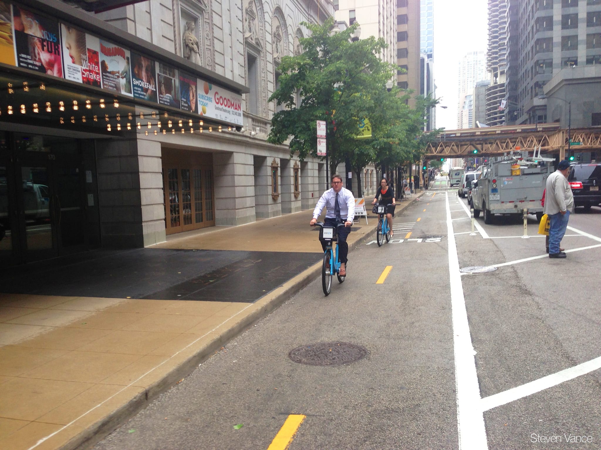 Divvy riders. Photo by Steven Vance via Flickr Creative Commons.