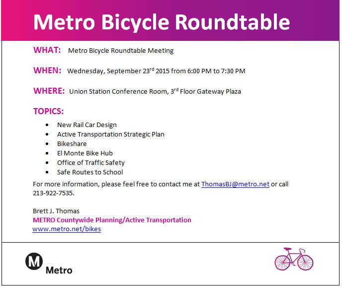 Bicycle Roundtable