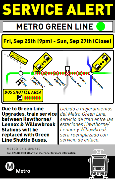 green line sign
