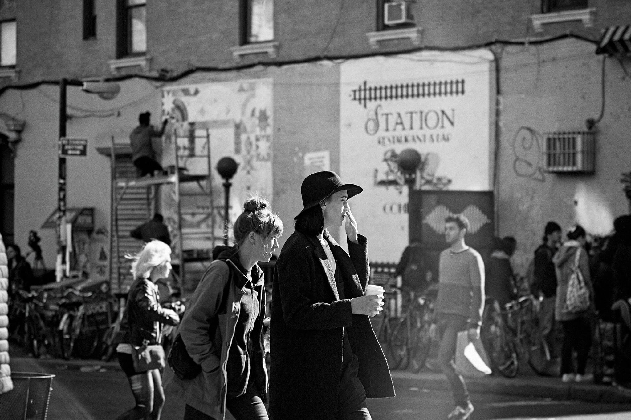 Hipsters in Bed-Stuy. Photo by Yun-Ying Wu, via Flickr creative commons.